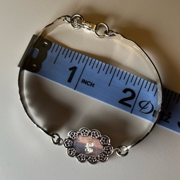 Vintage L.Vernon Sterling Spoon Bracelet - Picture 10 of 10